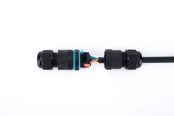 Iluminação de paisagem IP68 Conector rápido Caixa de junção de cabo externo à prova d'água