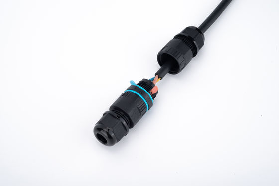Iluminação de paisagem IP68 Conector rápido Caixa de junção de cabo externo à prova d'água