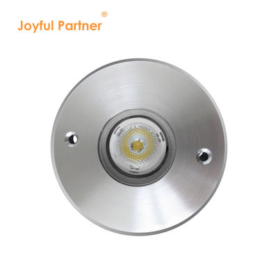 Lâmpada enterrada LED IP67 1W 3W DIA67MM DC24V Resistente à água para jardim ao ar livre