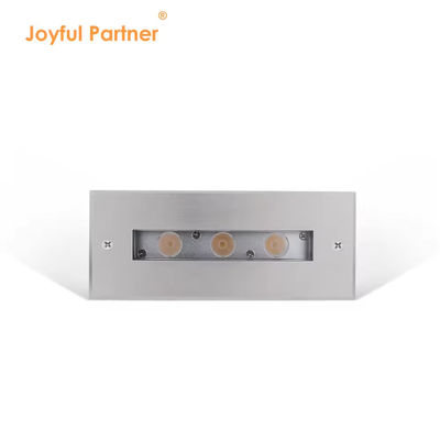 SS316L Luz subaquática Luz de piscina linear Luz LED branca quente Luz subterrânea
