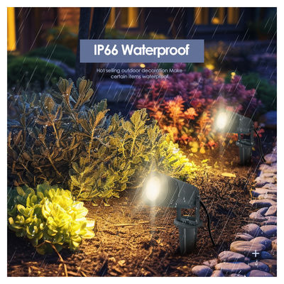 IP65 Iluminação de solo exterior 6W COB Ângulo ajustável para cima para baixo Spot Light Garden Led Spike Light