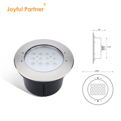 Fábrica direta IP68 resistente à água aço inoxidável 316L submersível iluminação de piscina 12W LED recessado