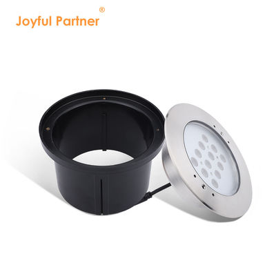 Fábrica direta IP68 resistente à água aço inoxidável 316L submersível iluminação de piscina 12W LED recessado