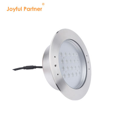 Mais recente fábrica direta IP68 impermeável 316 aço inoxidável submersível iluminação de piscina recessada 20W/40W LED luz de lago
