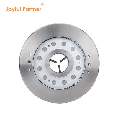 Luz de fonte LED subaquática IP68 12W 24W 36W Branco Quente RGB RGBW4em1 Aço Inoxidável 316L DC 24V