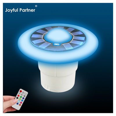 Lâmpada de piscina solar LED flutuante solução de iluminação sem fio e colorida para piscinas