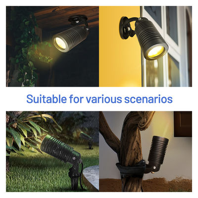 Lâmpadas de jardim modernas LED Spot Spike Light Árvore exterior luz paisagística LED à prova d'água LED Spotlights LED Spot