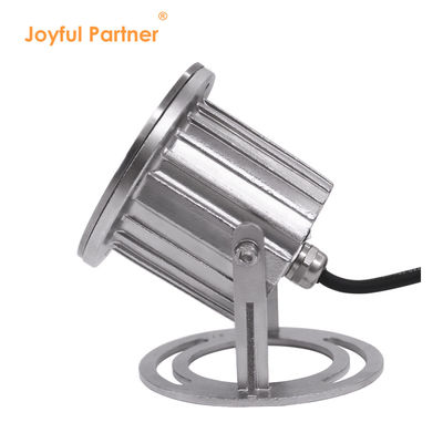 Lâmpadas de LED debaixo d'água IP68 Aço inoxidável 316 3x2W Para lago com base de montagem