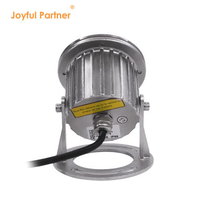 IP68 resistente à água aço inoxidável 316 3x2W LED luz subaquática para lago com base de montagem