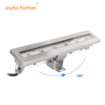 Fábrica de fornecimento direto IP 68 Voltagem de entrada 24VDC 6X1W LED Ângulo de feixe de cor única 8 graus Luzes LED de lago