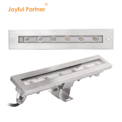 2024 Nova atualização 316 aço inoxidável 18Watt IP68 resistente à água Iluminação LED de lago subaquática com suporte de montagem