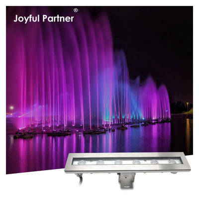 2024 Nova atualização 316 aço inoxidável 18Watt IP68 resistente à água Iluminação LED de lago subaquática com suporte de montagem
