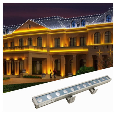 Instalação fácil Controle remoto de suporte ajustável Lâmpadas de lavagem de parede LED externas com iluminação industrial