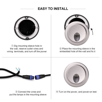 Superfície de parede montada em corrente constante Output Outdoor Wall Pack Light