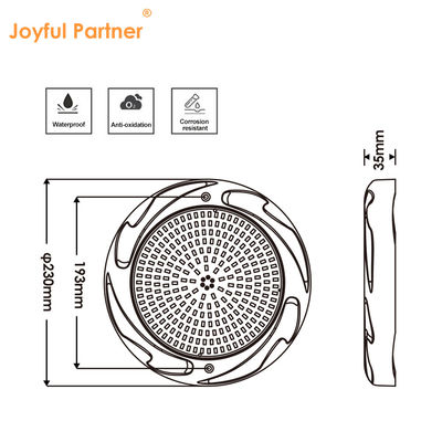 Iluminação de piscinas subaquáticas