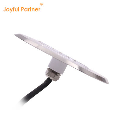 6W SMD 2835 LED Iluminação de piscina IP68 Impermeável Branco/Quente Branco 316 Cobertura de aço inoxidável