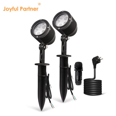 5W Outdoor Powder Coating Housing Led Single Color Plastic Spike DC24V Lâmpadas de jardim para árvores