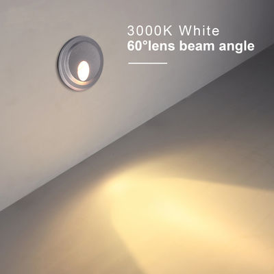 1W Alumínio Habitação Parede exterior LED Iluminação de corredor LED Escalão de escada Luz com IP65 impermeável