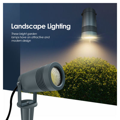 Alto brilho 1000LM 3500K Branco quente 10W LED IP65 Lâmpada de luz à prova d'água Luzes exteriores para árvore de jardim