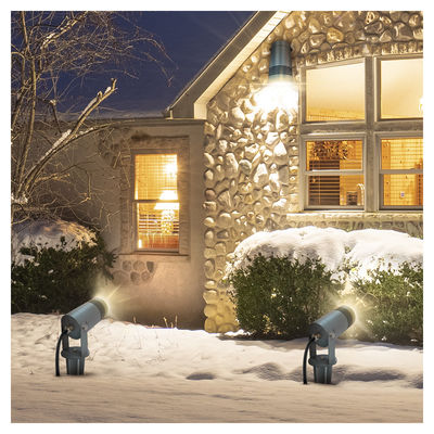 Alto brilho 1000LM 3500K Branco quente 10W LED IP65 Lâmpada de luz à prova d'água Luzes exteriores para árvore de jardim