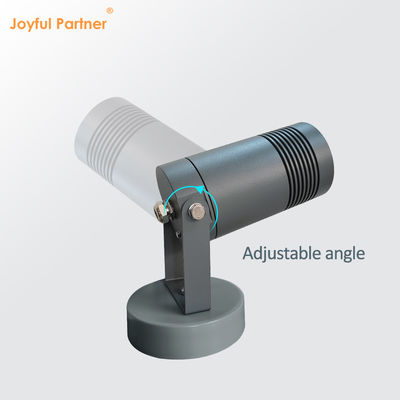 Iluminação de paisagem exterior branca e fria