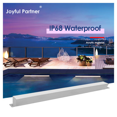 Luz de barra linear de 10W Dimmable Outdoor IP68 Waterproof SMD RGBW 4in1 LED Super Brilhante com 2 anos de garantia