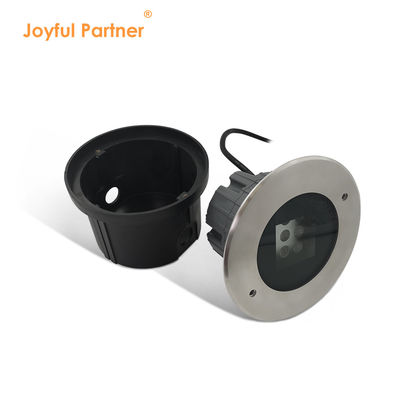 Iluminação de Deck LED Externa IP67 Personalização Completa Vidro Temperado Difuso DC24V Para Jardins e Caminhos