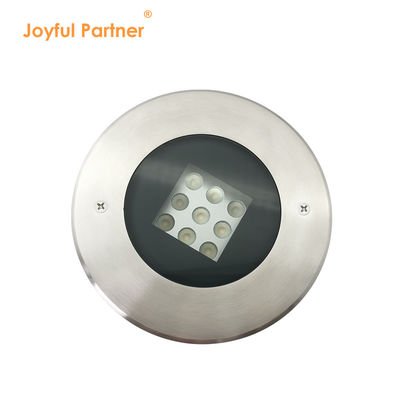 9W luz LED subterrânea IP67 luz de poço de paisagem LED
