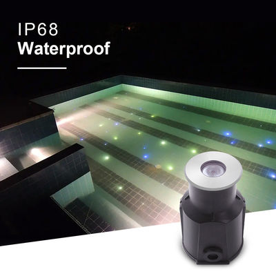 3W CREE IP68 aço inoxidável piscina LED
