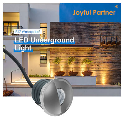 Ângulo de feixe 60 graus 1*2W LED Alumínio puro 6063 Luz de terraço exterior