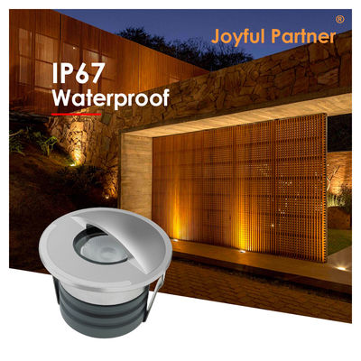 Ângulo de feixe 60 graus 1*2W LED Alumínio puro 6063 Luz de terraço exterior