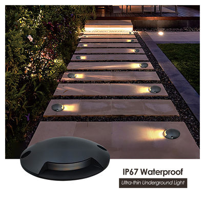 Uma vista lateral Mini LED enterrado Ultra-fina luz subterrânea IP67 à prova d'água para caminho