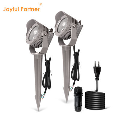 3W 6W RGB IP67 impermeável DC12V 24V reflector óptico LED plástico luz de pontas para árvores de jardim