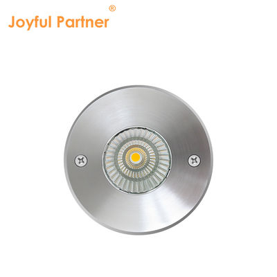 Iluminação de corredor de escada de LED retalhada Quadrado / Round Sliver Alumínio Casa exterior IP67 estilo moderno