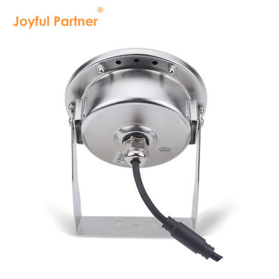Lâmpadas LED subaquáticas de aço inoxidável 316L 24W RGBW 4in1 IP68 à prova d'água DC 24v Alto brilho