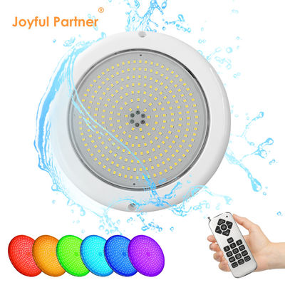 Luz de piscina LED Mudança de cor do controle remoto 18W PAR56 IP68 Impotente Mural