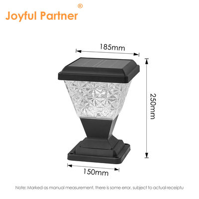 Luz solar de pátio LED IP65 Área exterior à prova d'água 3,5W 2200mAh Material anti-UV Plástico Com Lente de PC Para Caminho do Porche