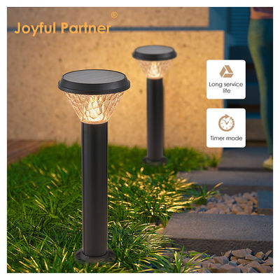 Iluminação de paisagem de gramado solar IP65 Alto brilho Branco RGB Cor AUTO-ON / OFF Para Patio Pathway