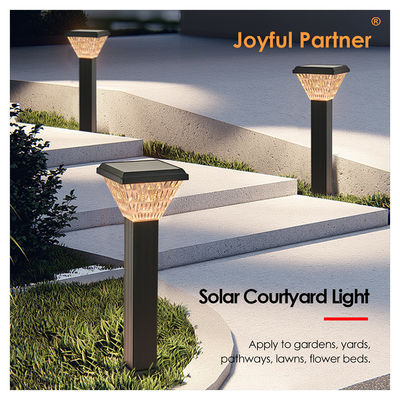 Lâmpada de jardim recarregável 2835 SMD LED Epistar 185mm Com painéis de solução policristalina de 3,7V