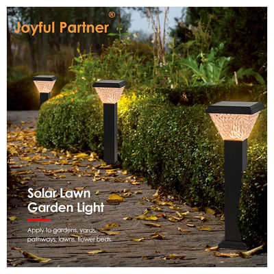 2024 LED Solar Outdoor Pathway Light IP65 Alto brilho Branco RGB Cor com painel solar Carregamento solar