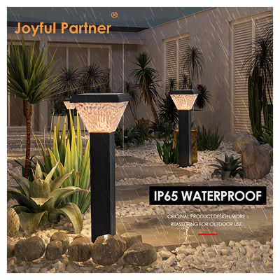2024 LED Solar Outdoor Pathway Light IP65 Alto brilho Branco RGB Cor com painel solar Carregamento solar