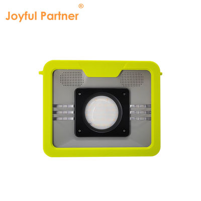 Lâmpada de acampamento solar LED portátil 4W IP65 resistente à água SMD LED branco frio recarregável com BT para caminhadas