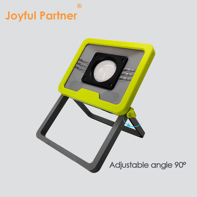 Lâmpada de acampamento solar LED portátil 4W IP65 resistente à água SMD LED branco frio recarregável com BT para caminhadas