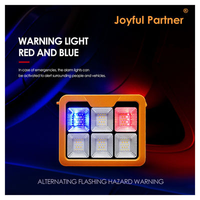 Lâmpada de inundação solar portátil LED SMD LED IP65 à prova d'água com controle remoto Bateria recarregável branca 3000K