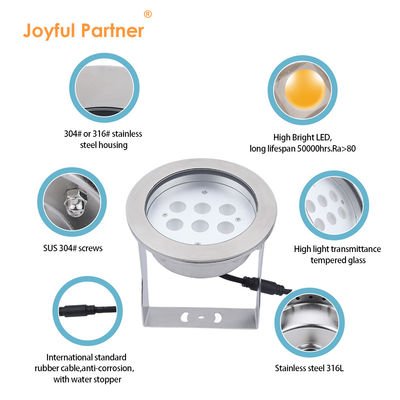 Luzes de fonte submersíveis bomba de fonte solar com luz RGB luzes de fonte