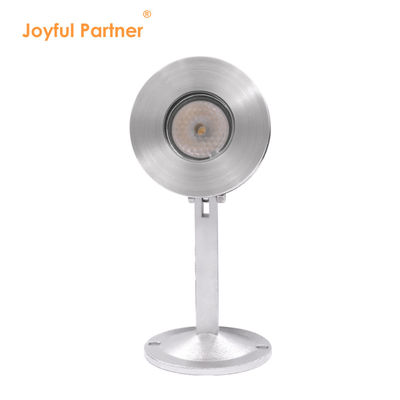 Luz LED subaquática à prova d'água IK07 1*2W LED DC24V DMX RGBW 6W Para fonte