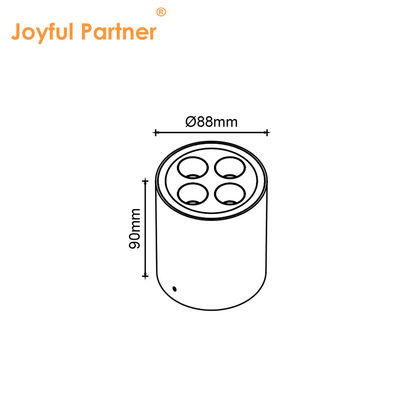 IP65 Lâmpada de Tecto Lâmpada de Baixo Montada Lâmpada de Baixo Impermeável Lâmpada de Baixo Lâmpada de Baixo Lâmpada