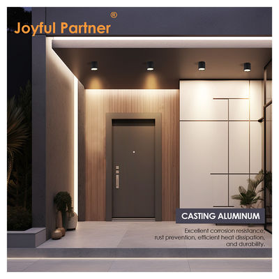 teto exterior IP65 8w superfície montada forma de cilindro fresco branco 4000K LED uplights CE ROHS Certificado