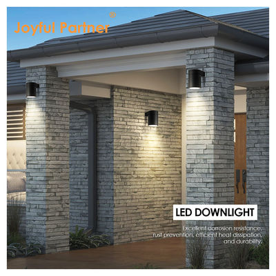 Modern Outdoor Wall Light 8W 3000K Iluminação exterior branca quente para porta da frente da casa