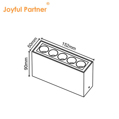 Superfície montada Downlight exterior à prova d'água IP65 10W luz do teto para baixo luz cob led spot light For Hotel Project
